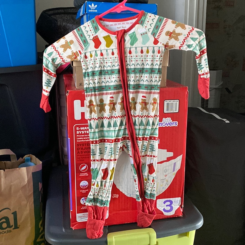 Little Sleepies Christmas Footie